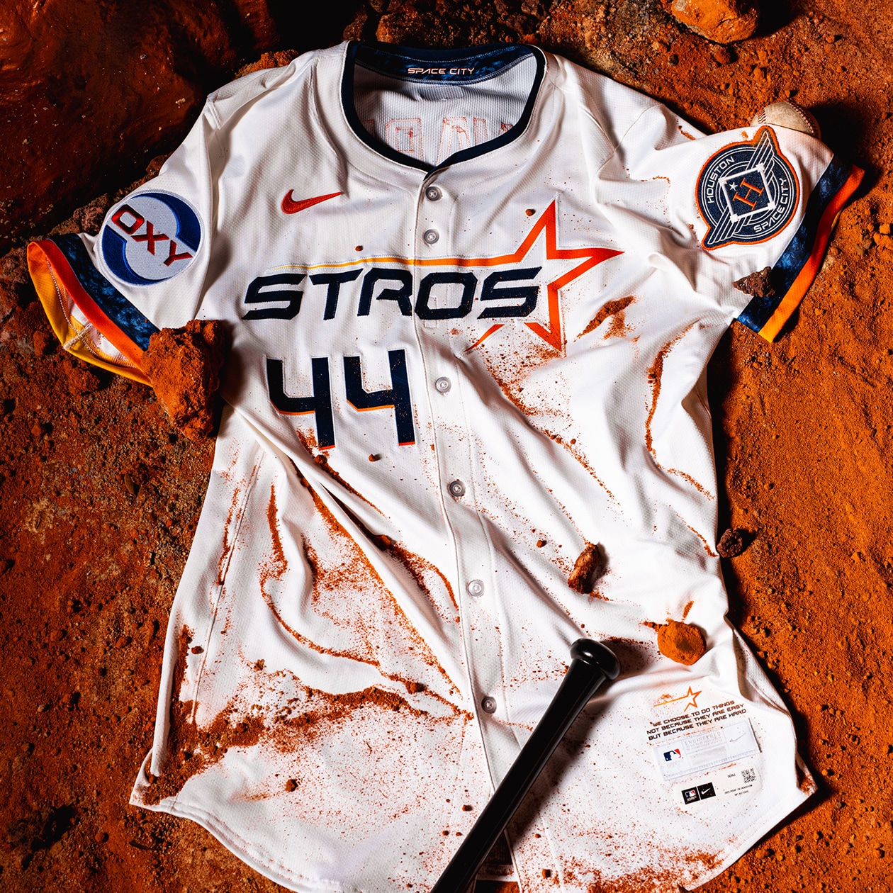 【選手着用モデル】NIKE MLB Houston Astros ハーフパンツ Houston Astros Nike MLB City Connect Limited Jersey - White